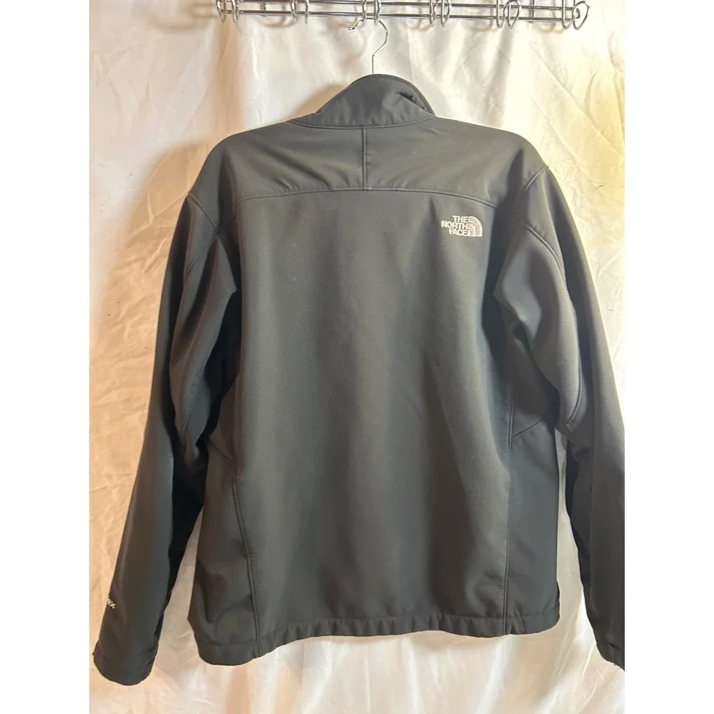 The North Face Apex Bionic Jacket Size M Black Softshell Full Zip Mens
